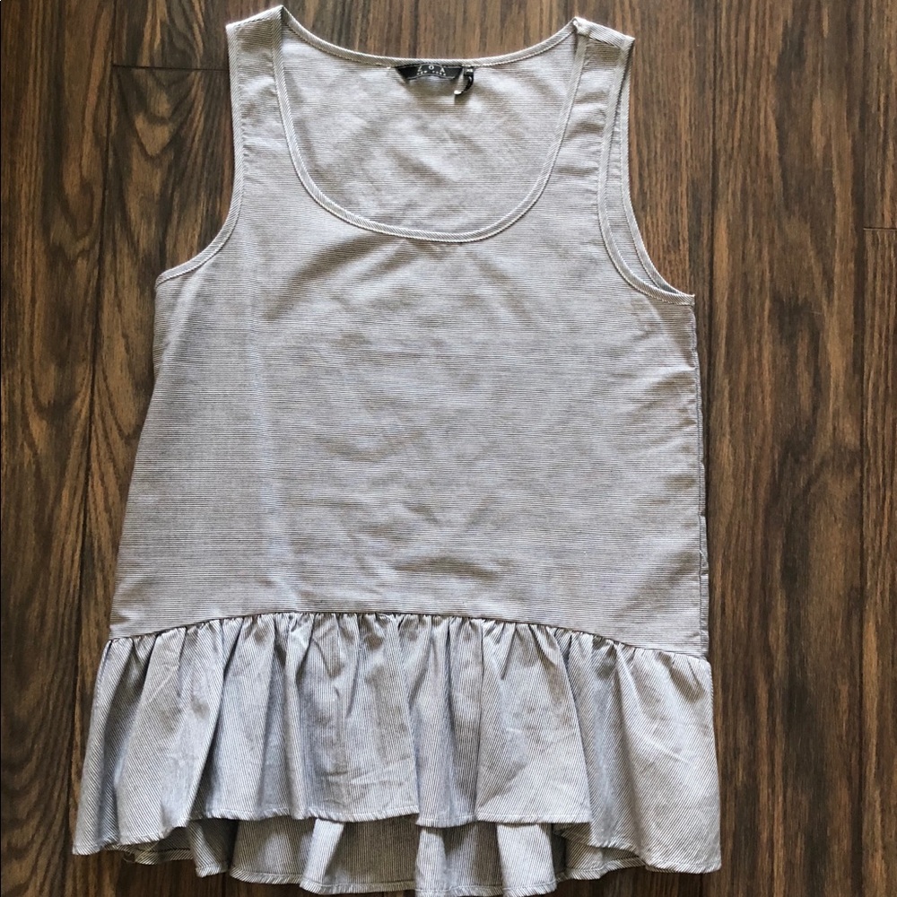 ZOA New York peplum tank